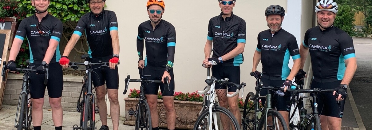 Cavanna Homes Ride for Precious Lives team