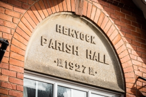 Hemyock Parish Hall Sign