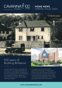 Front page of Home News