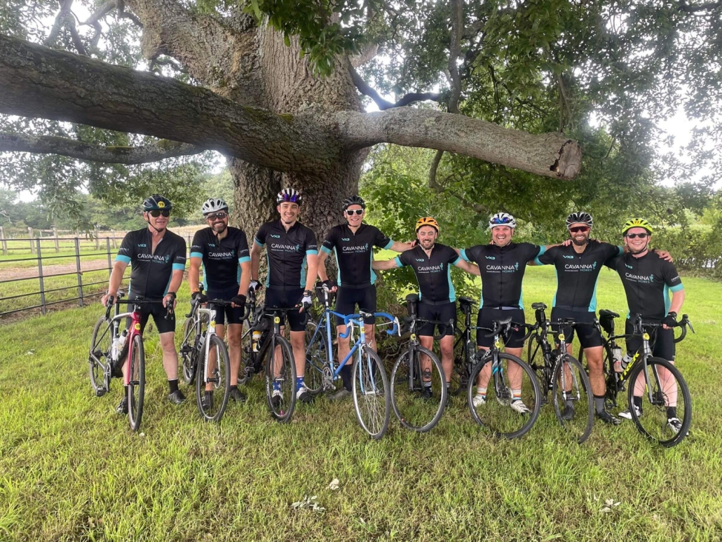 Team Cavanna Homes - finish line