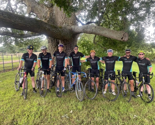 Team Cavanna Homes - finish line