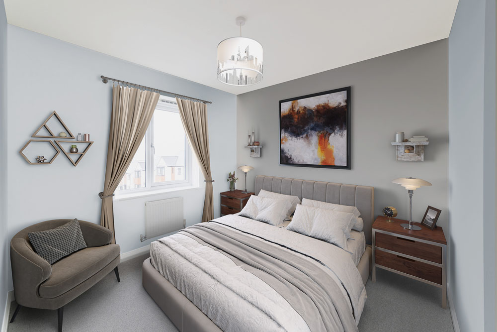 CVH064 Room Staging - Bracken Bedroom 2 - 001